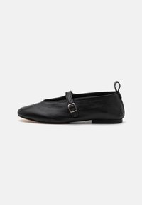MADELINE - Ankle strap ballet pumps - noir
