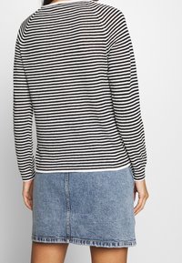 Selected Femme Strickpullover - black