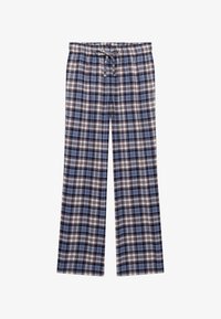 Non sélectionné, blue red check