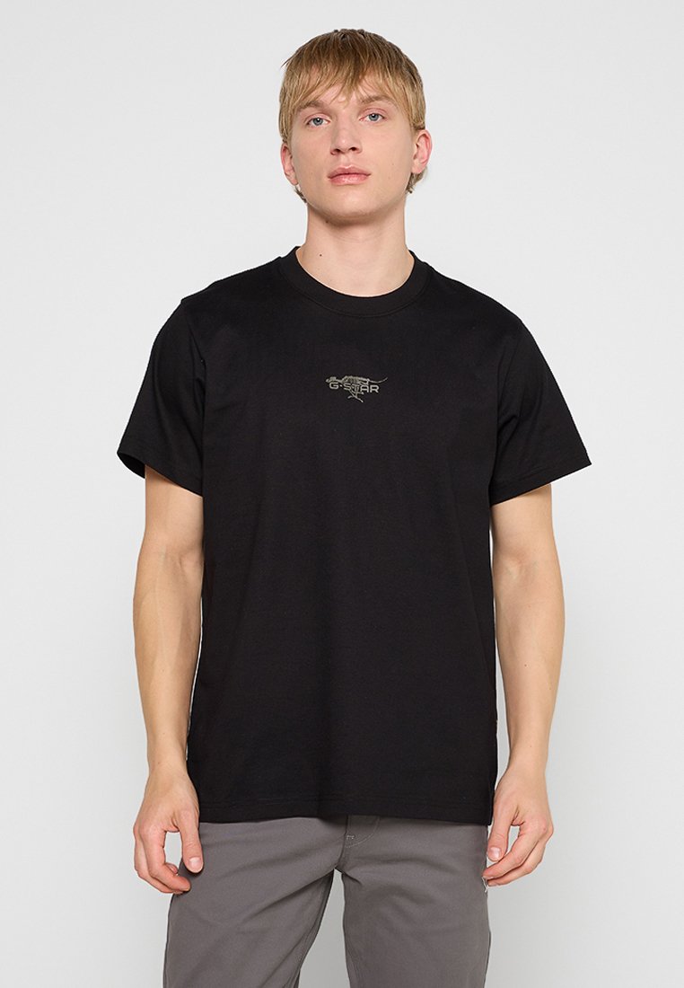 G-Star T-shirt print zwart
