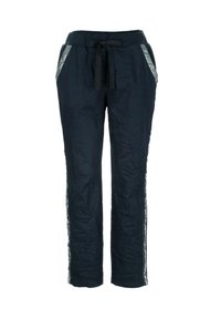 MIAMODA EDLER SEITENSTREIFEN, ELASTIKBUND - Trainingsbroek - navy blue