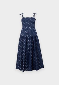 kate spade new york PAISLEY FOULARD SMOCKED DRESS - Dnevna obleka - french navy