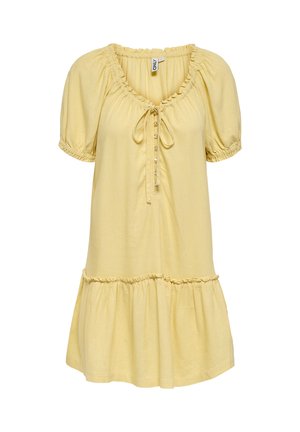 ONLY, ONLGOA Linen Short - Denné šaty - sunlight
