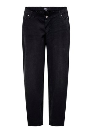 OLMLUMA ELASTIC - Jean boyfriend - washed black