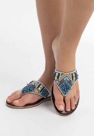 T-bar sandals - blau