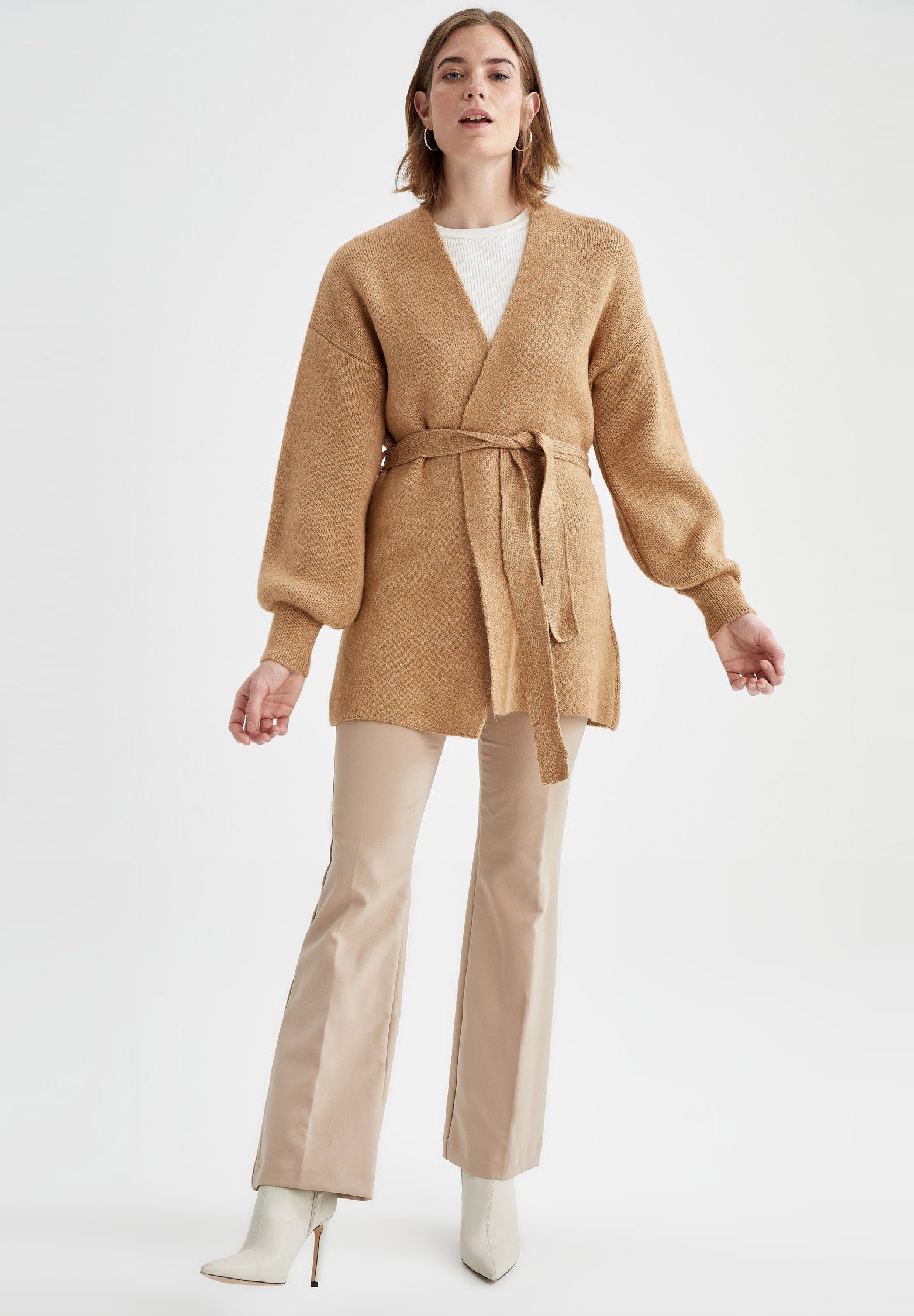 Beige cardigan