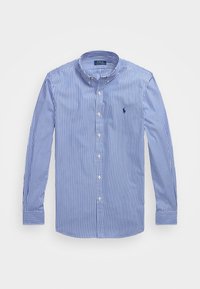 Não selecionado, blue/white