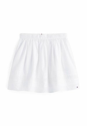 A-snit nederdel - white