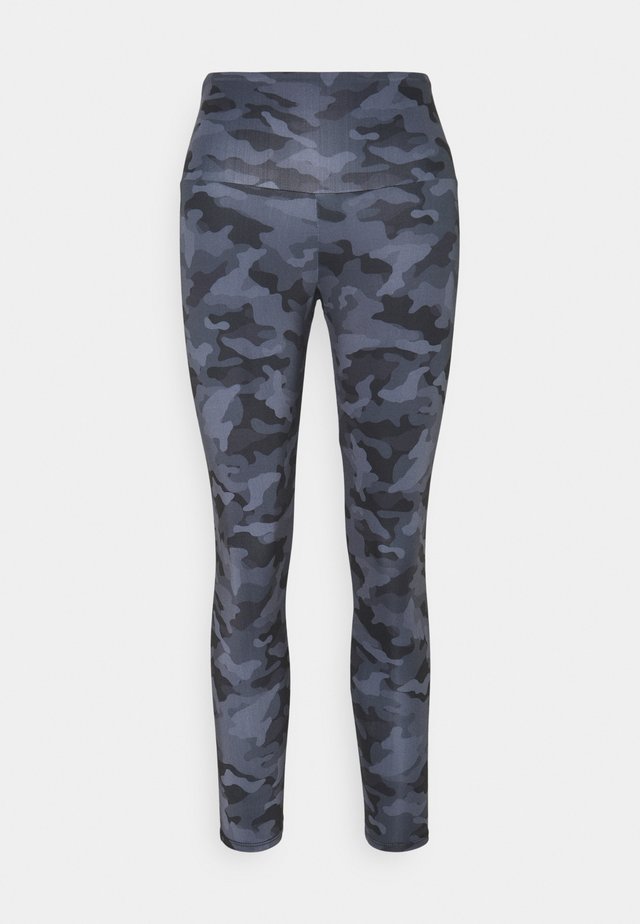 HIGH BASIC MIDI - Collants - black grey