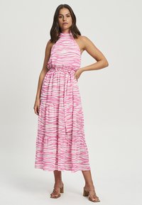 TUSSAH KARLIA - Dnevna obleka - pink zebra