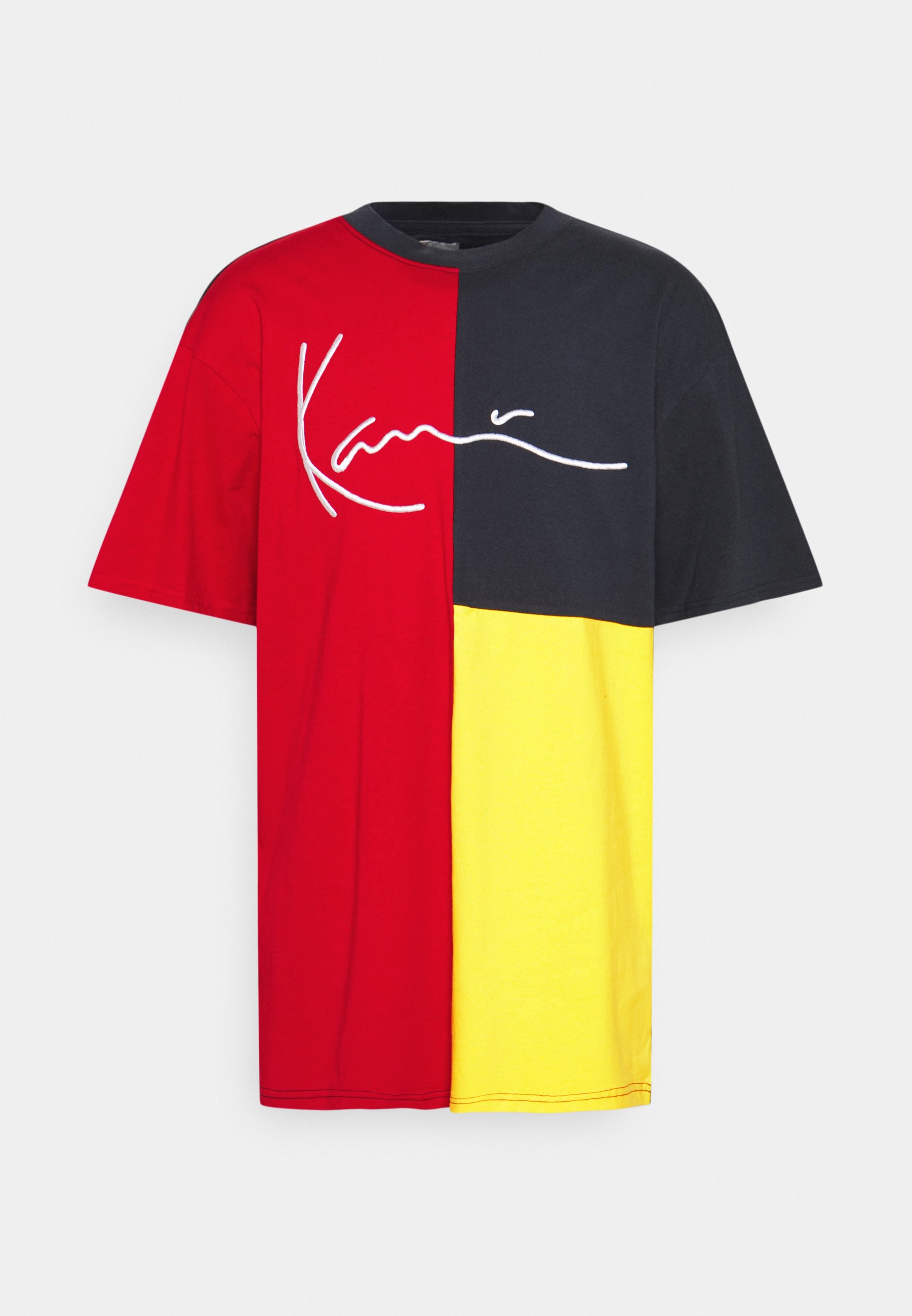 Camiseta Karl Kani Signature Block SS19 red/navy