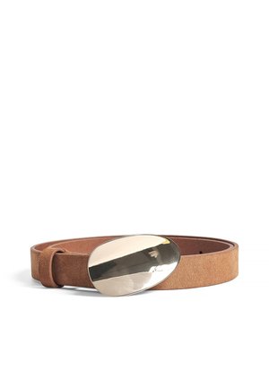 ROUND BUCKLE - Cinturón - brown