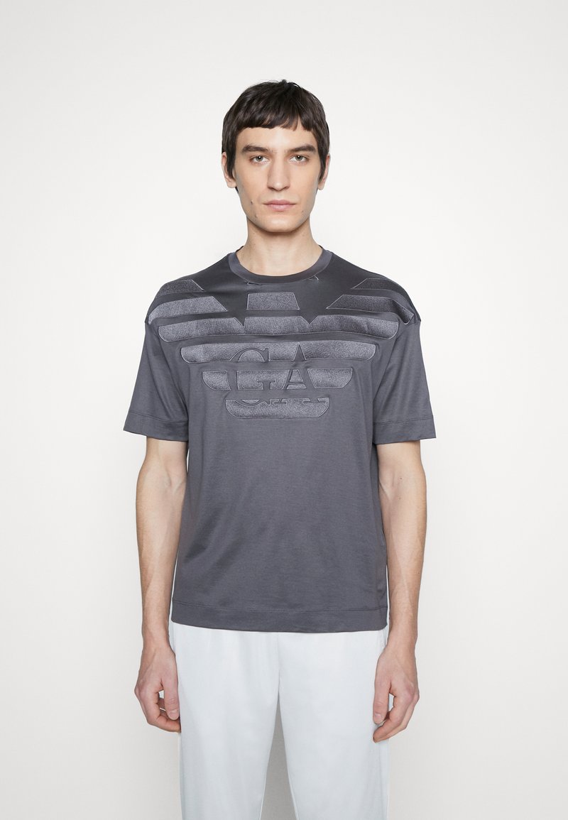 Maglietta Uomo JACK & JONES - T-Shirt In Cotone Con Stampa Logo, Comoda E Casual - Foto 12