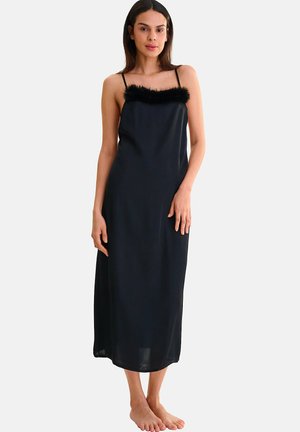 LONGUE PASSION - Chemise de nuit / Nuisette - noir