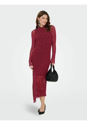 AUS LANGES  - Vestito casual - cabernet