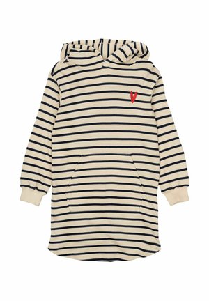 Vardagsklänning - mood indigo striped
