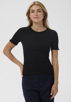 T-shirt con stampa - black
