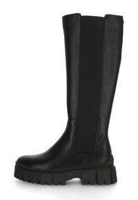 Mexx Kozačky na platformě - black