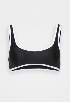 It's Now Cool, THE 90S DUO CROP - Horní díl bikin - black/white