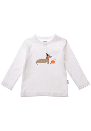 DACKEL BOO - Long sleeved top - weiß