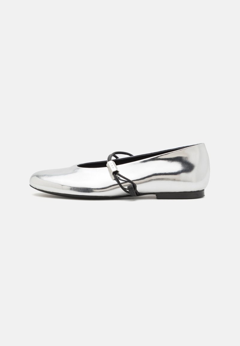Iro TUTU MIRROR - Ballerine con cinturino - silver