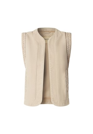 Pepe Jeans SAURA VEST - Waistcoat - stone beige