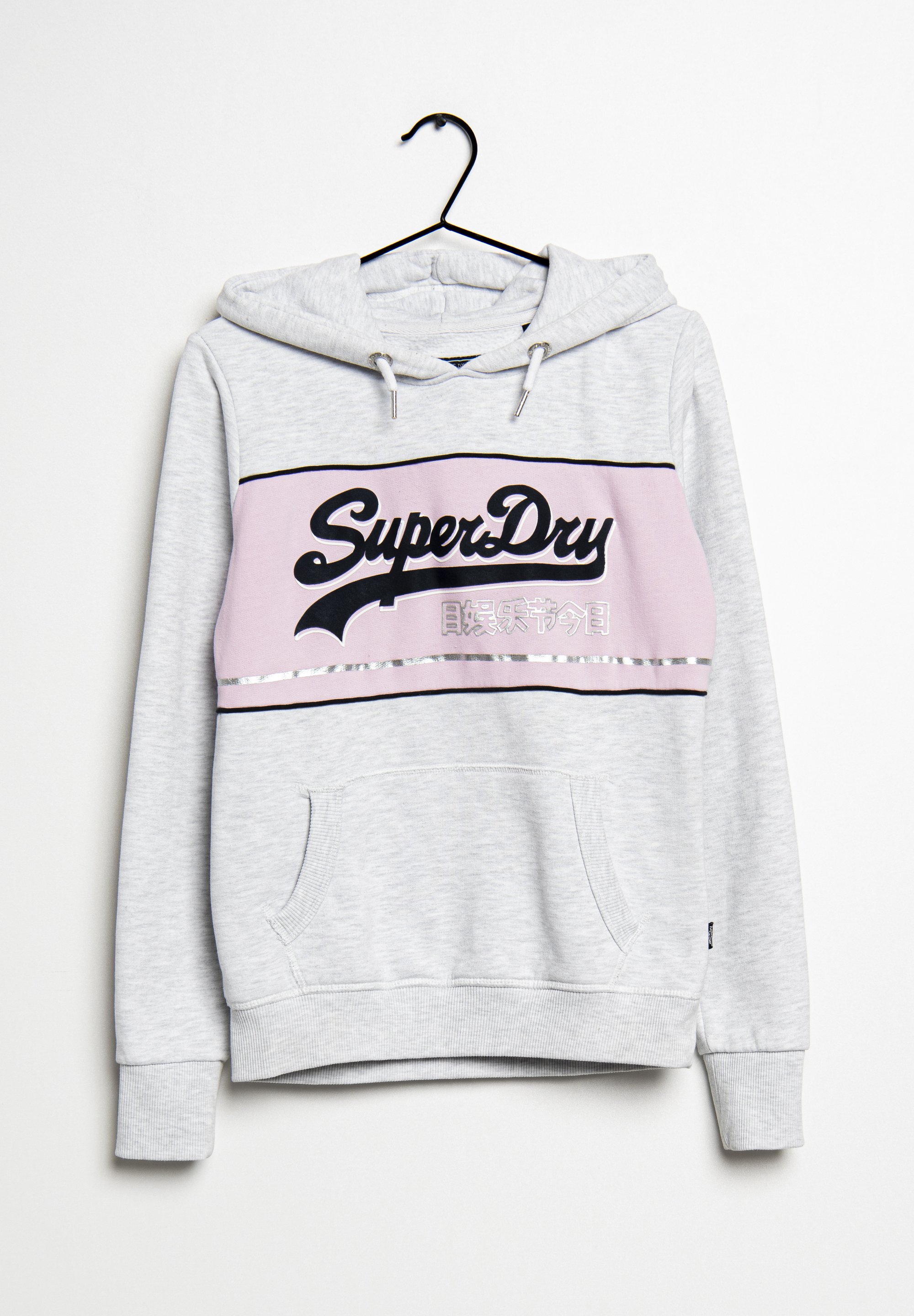 Superdry Hoodie grey (Pre-owned)