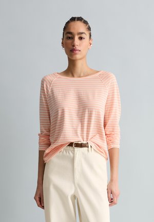 GESTREIFTES AUS LOOSE  - T-shirt à manches longues - light pink