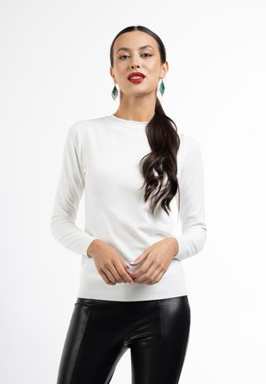 faina, Pullover - wollweiss