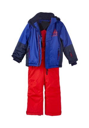 ENSEMBLE - Salopette - bleu rouge