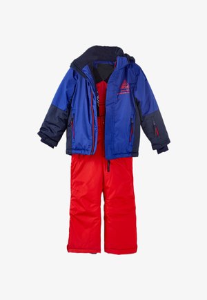 Peak Mountain ENSEMBLE - Tuinbroek - bleu rouge