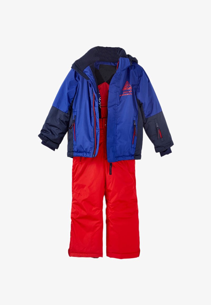 Peak Mountain ENSEMBLE - Tuinbroek - bleu rouge