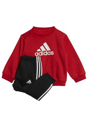 BOS LOGO  SET - Trainingspak - vivid red   white