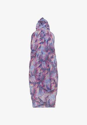 Paplūdimio reikmuo - blau pink bedruckt