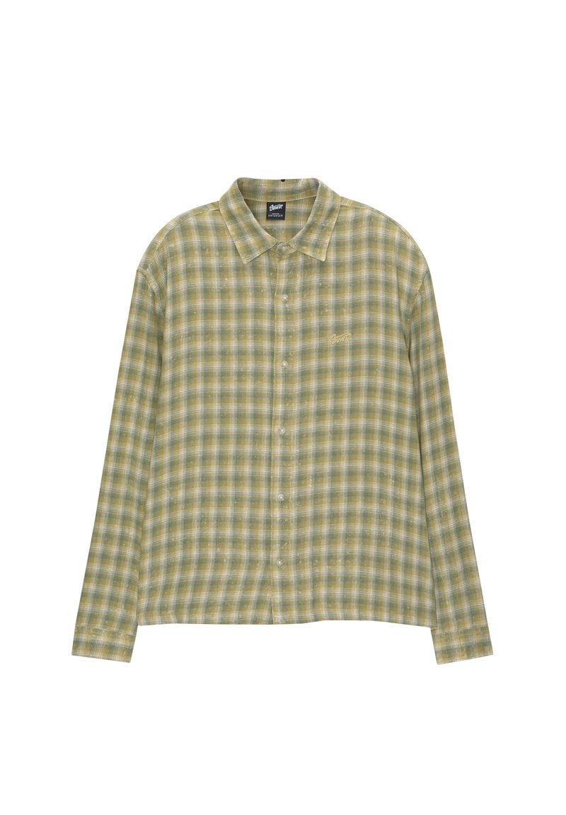 PULL&BEAR Overhemd groen PULL&BEAR Overhemd groen