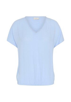 Kaffe, KAAMBER STANLEY V-NECK - Bluse - windsurfer