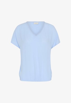 Kaffe, KAAMBER STANLEY V-NECK - Bluse - windsurfer