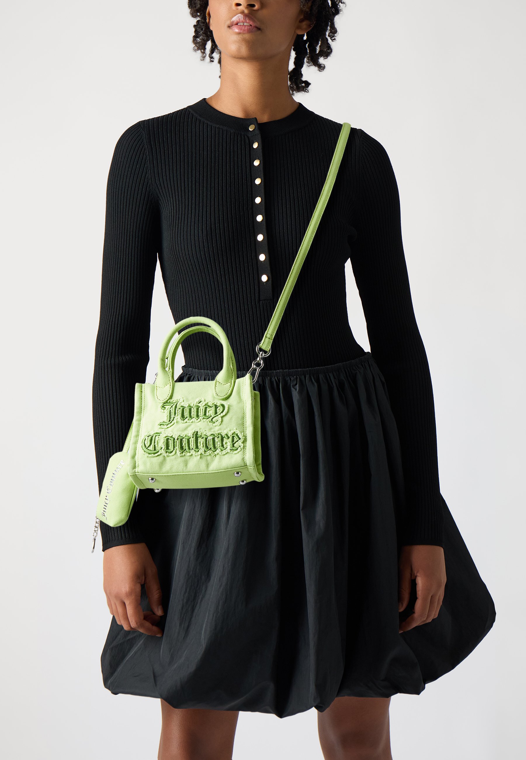 【JUICY COUTURE】Iris ハンドバッグ ポーチ付き Juicy Couture IRIS BAG - Handbag - pink lemonade/white/pink