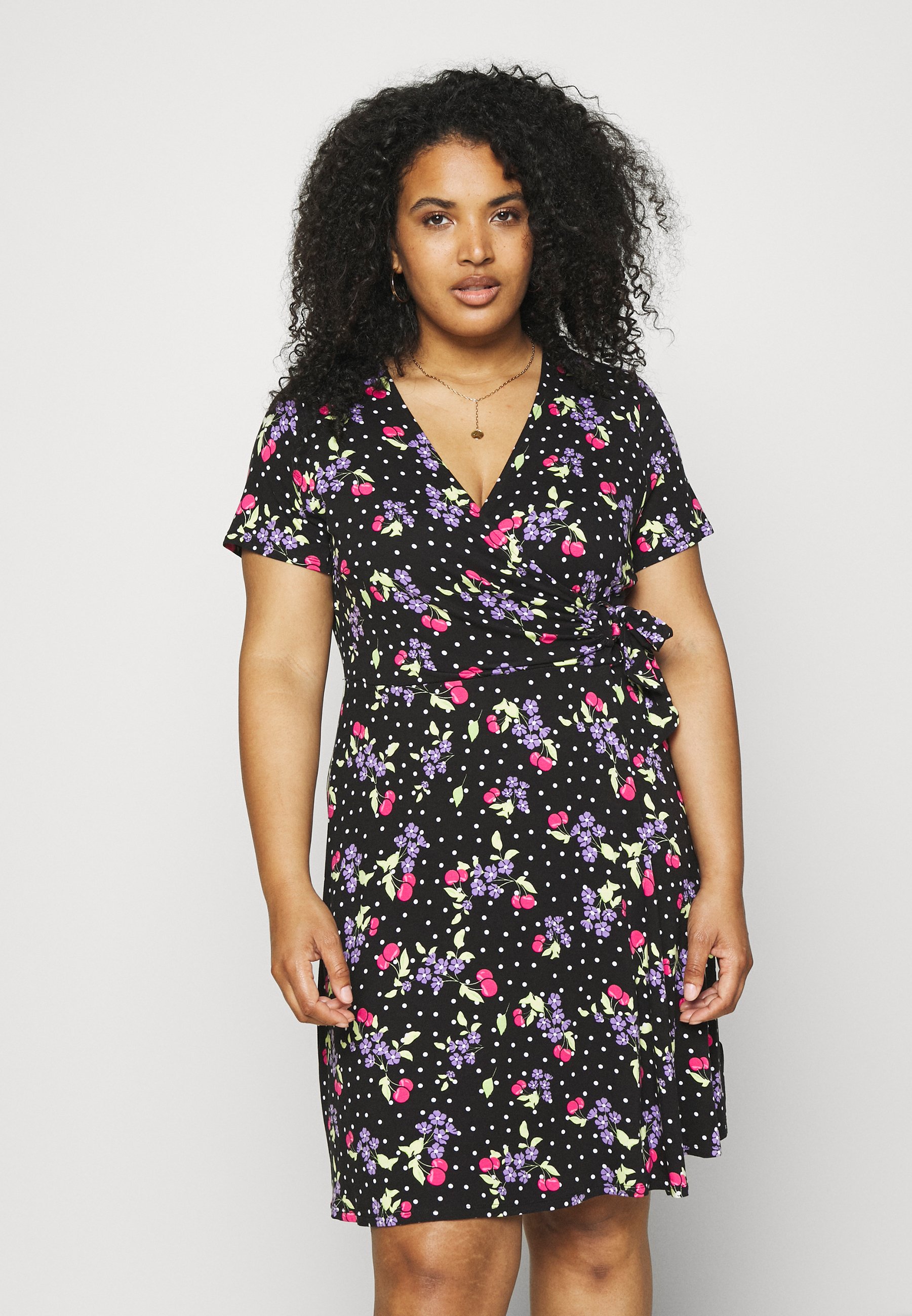 DRESS - Jersey dress - black - Zalando.ie