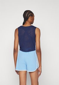 ONLY Play ONPMASON KNOT BURNOUT CROP TRAIN - Top - maritime blue