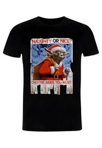 Star Wars STAR WARS CLASSIC NAUGHTY OR NICE - T-shirt z nadrukiem