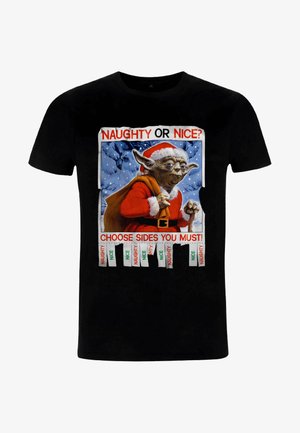 Star Wars STAR WARS CLASSIC NAUGHTY OR NICE - T-shirt z nadrukiem
