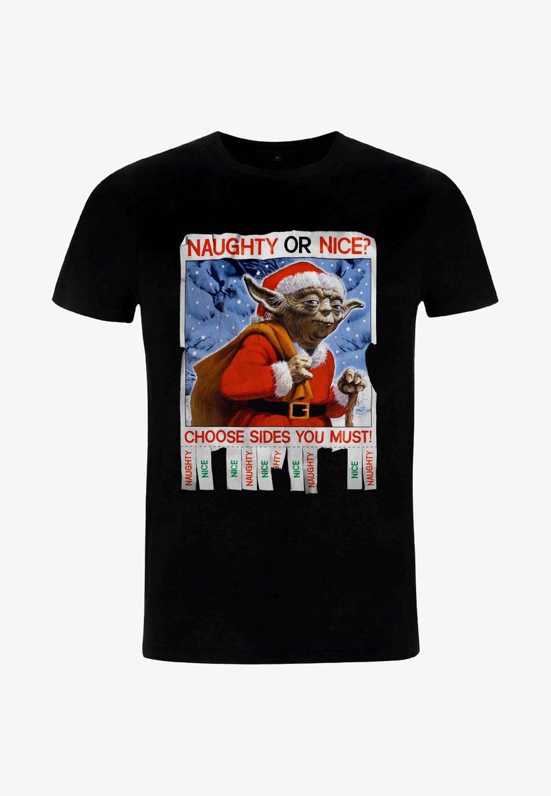 Star Wars STAR WARS CLASSIC NAUGHTY OR NICE - T-shirt z nadrukiem