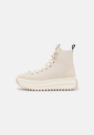 High-top trainers - ivory