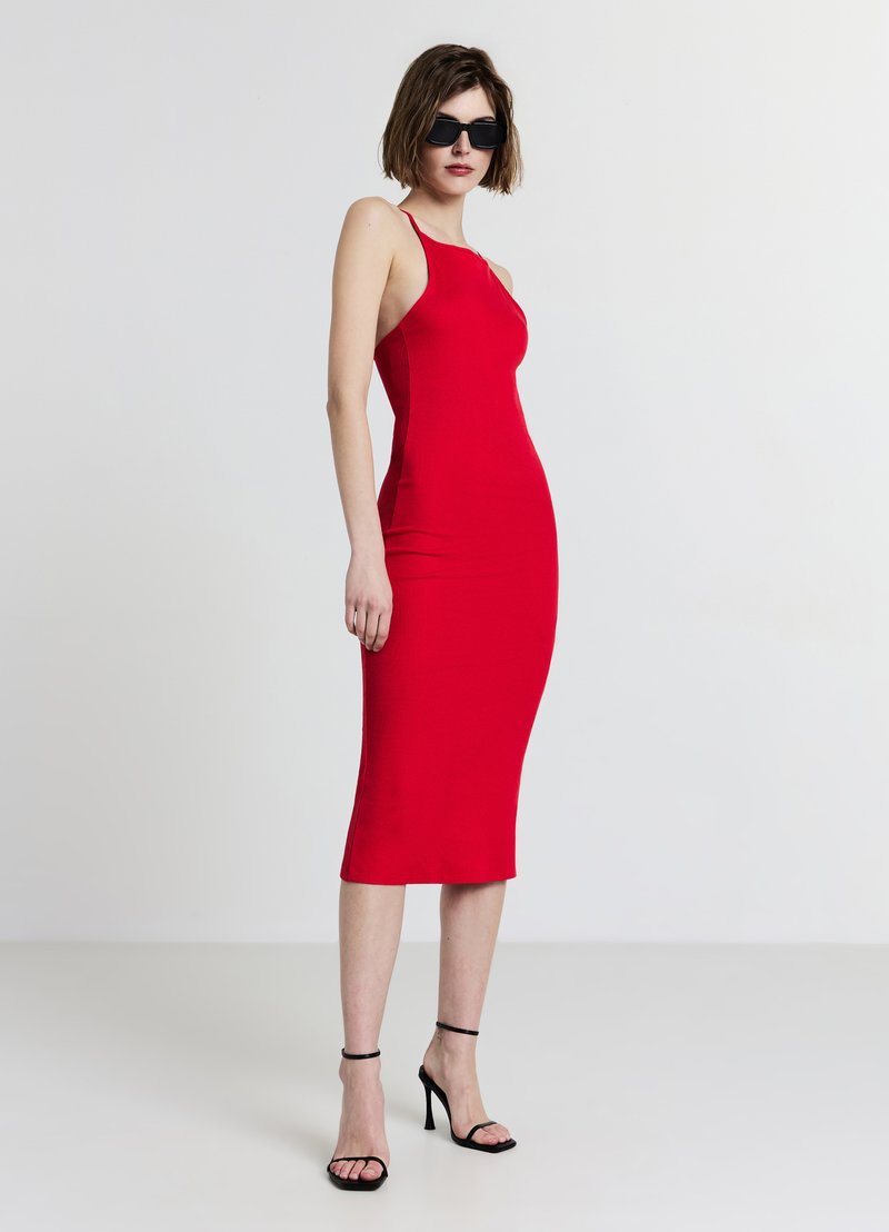 Calliope Vestito di maglina - rosso
