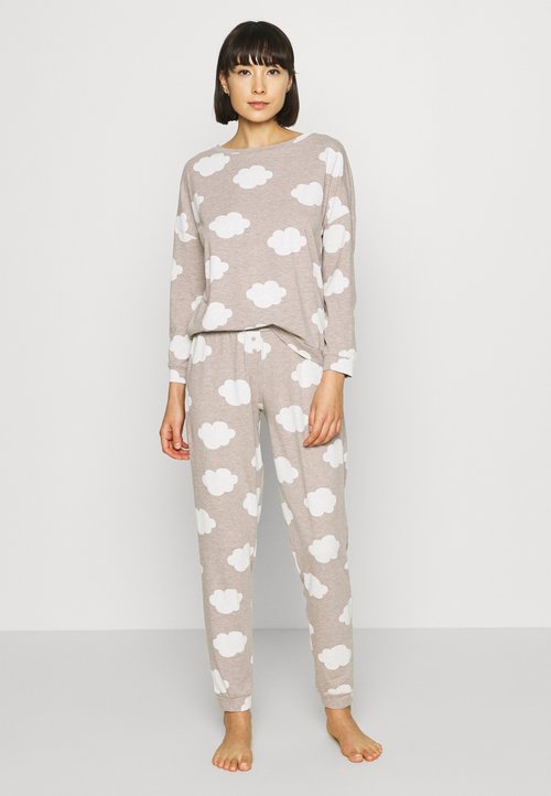 BEGIANT Winterpyjama's voor dames, ultrazacht microfleece, lange