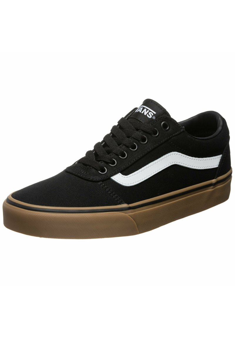 Vans WARD - Zapatillas canvas black gum/negro - Zalando.es