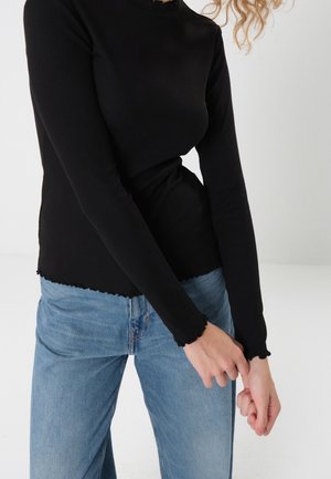 T-shirt à manches longues - black