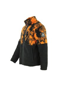 Peak Mountain Felpa con zip - noir orange