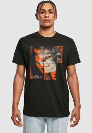 THE LOST BOYS - SQUARES  - Print T-shirt - black